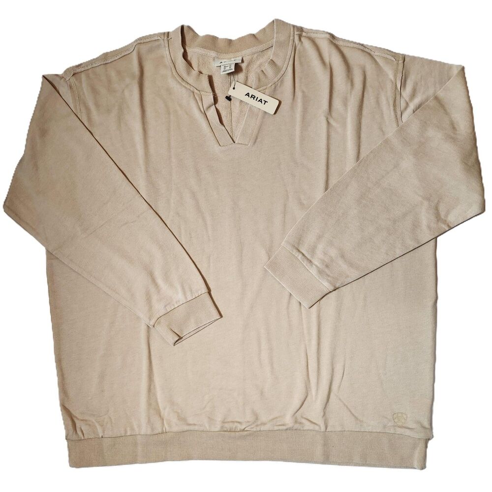 Ariat Unwind French Terry Sweatshirt Women’s 2X Tannin